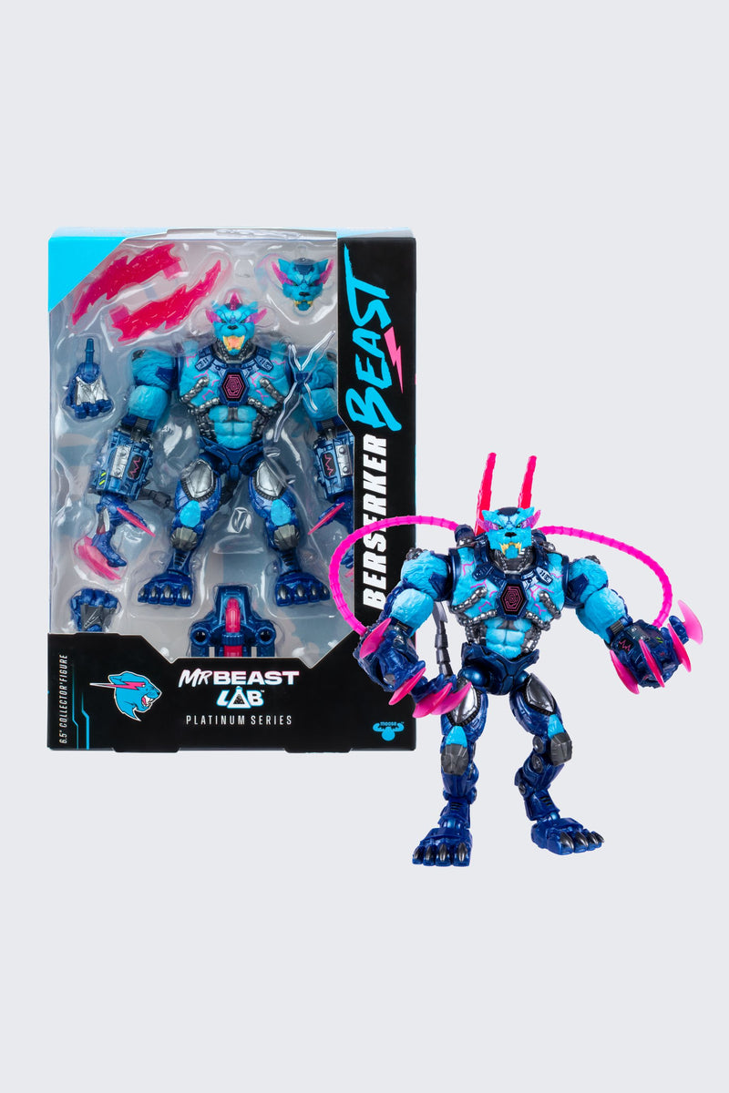 MrBeast Lab Platinum Series Berserker Beast - Collector Figure