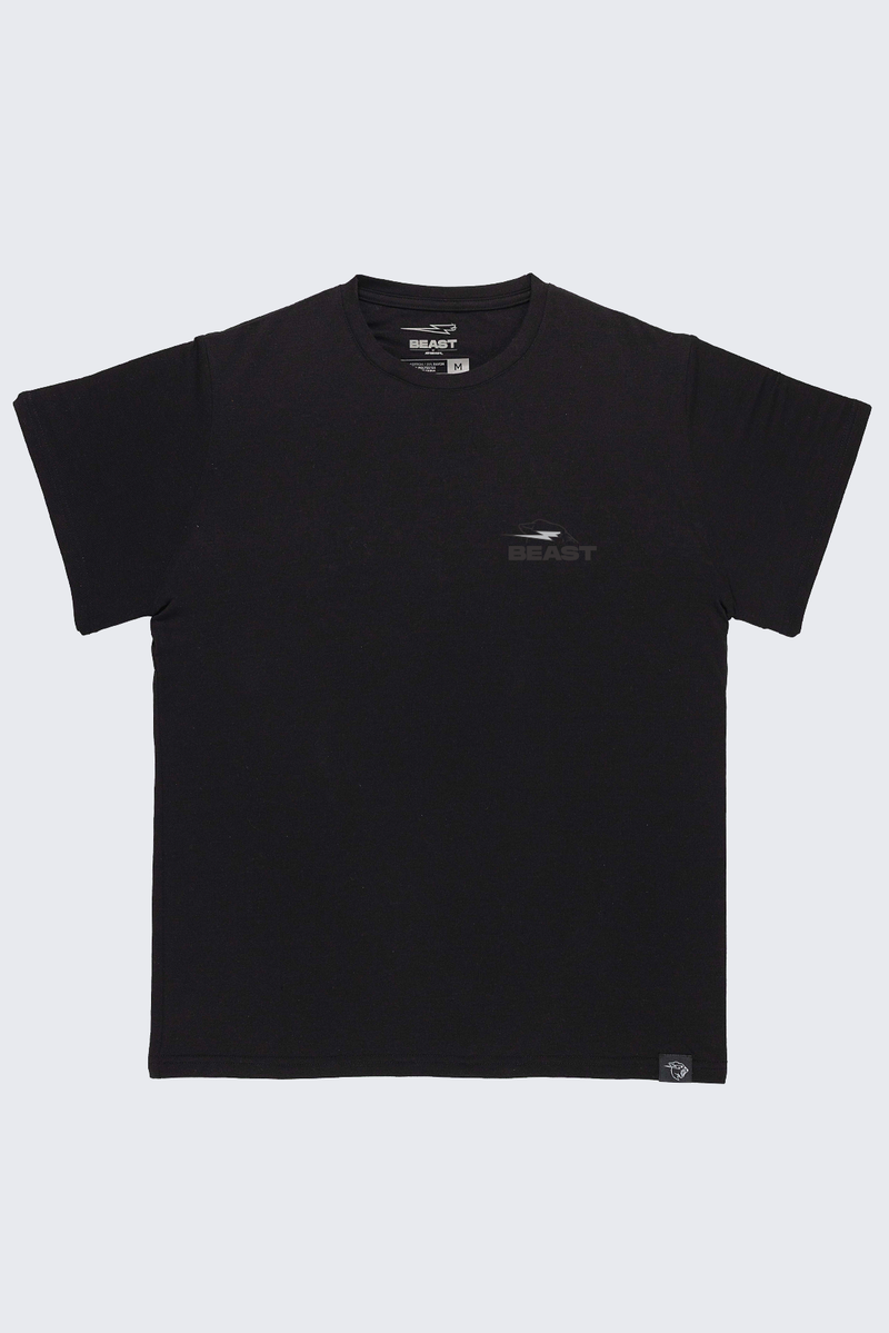 Stealth Logo Slice Tee - 2XL / Black