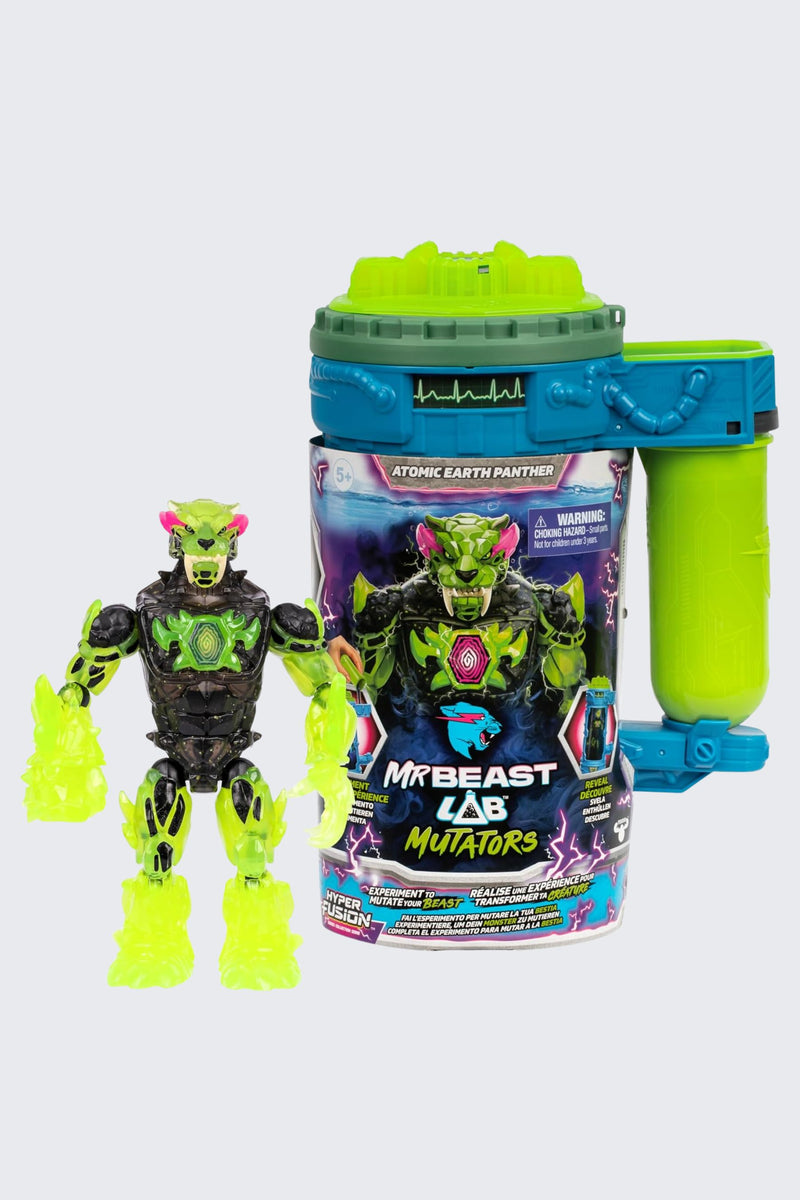 MrBeast Lab Mutators - Hyper Fusion Series - Atomic Earth Panther