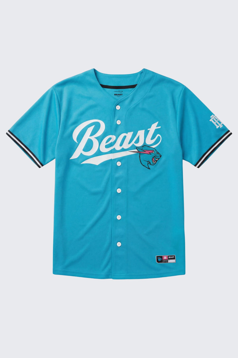 Authentic Beast Edition Baseball Jersey - SM (6/7) / Beast Blue