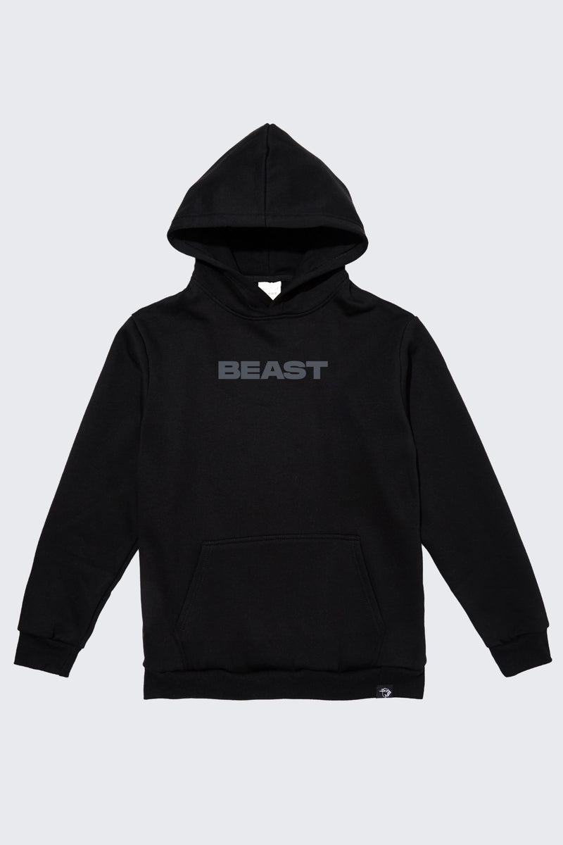 Beast Originals Hoodie - Black/Charcoal / MD (8/9)