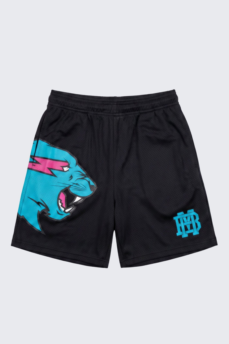 Beast Athletics MB Panther Shorts - Black / SM (6/7)