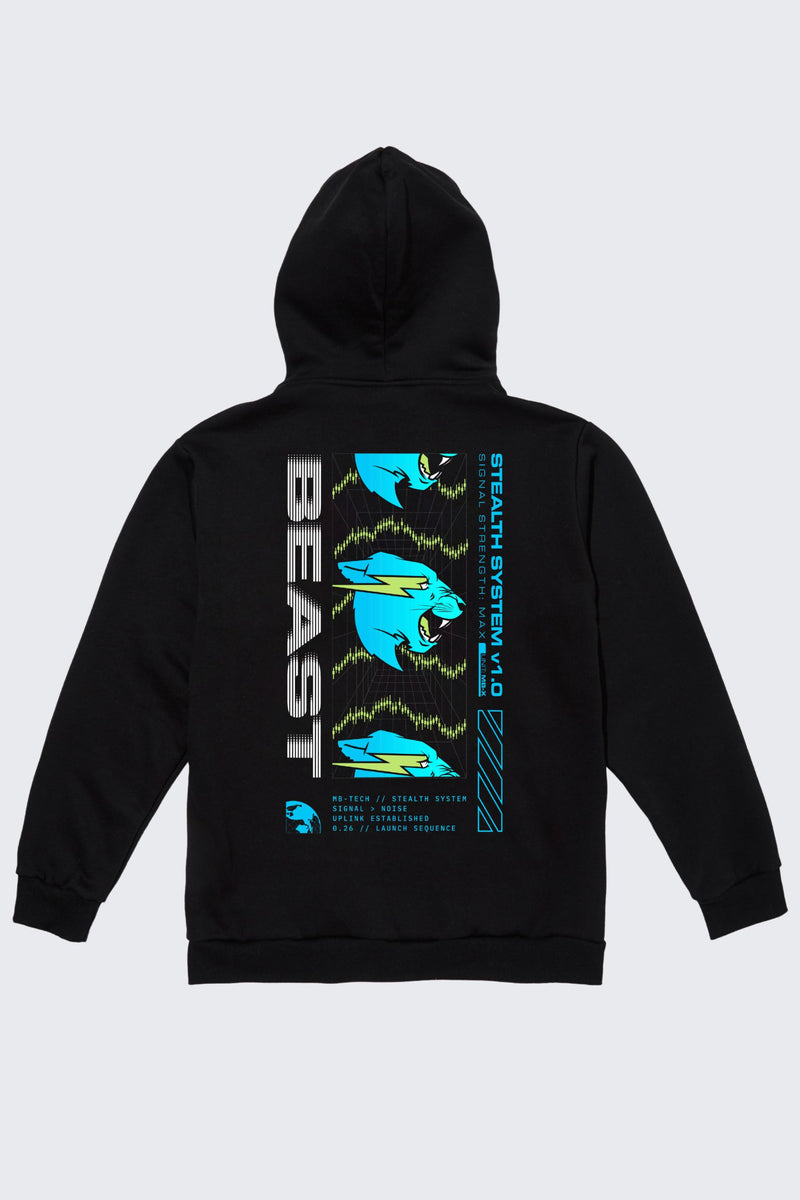 Beast Noise Hoodie - Black / SM (6/7)