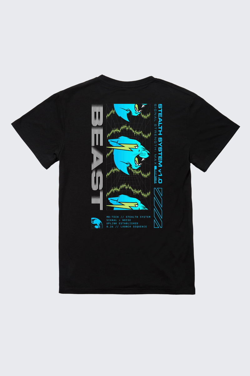 Beast Noise Tee - Black / SM (6/7)