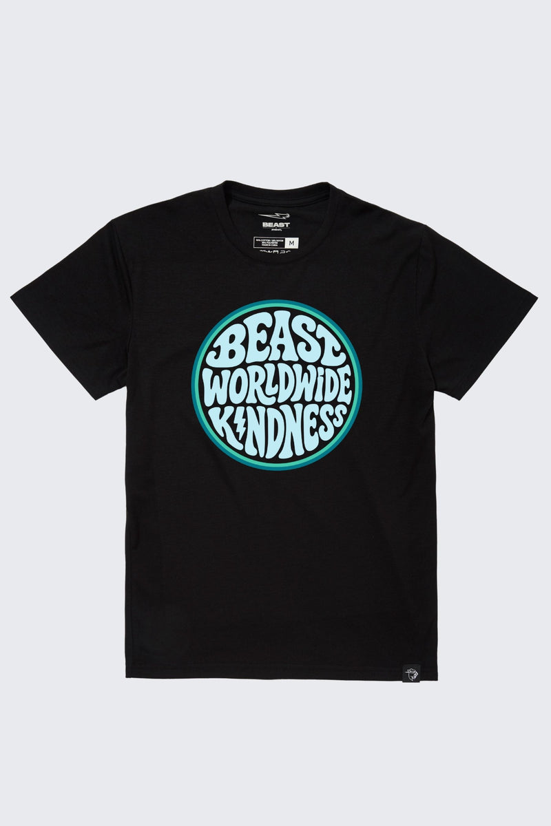 Beast Worldwide Kindness Tee - Black / SM (6/7)