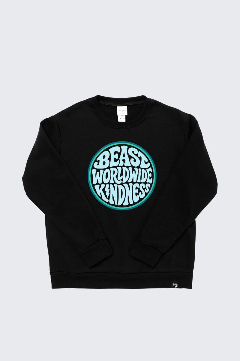 Beast Worldwide Kindness Crew Sweatshirt - Black / SM (6/7)