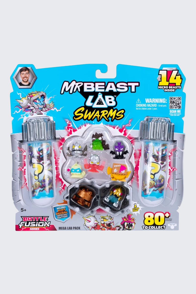 MrBeast Lab Swarms Mega Lab Pack - Battle Fusion Series, 14 Pack - Banana Splitter Pack