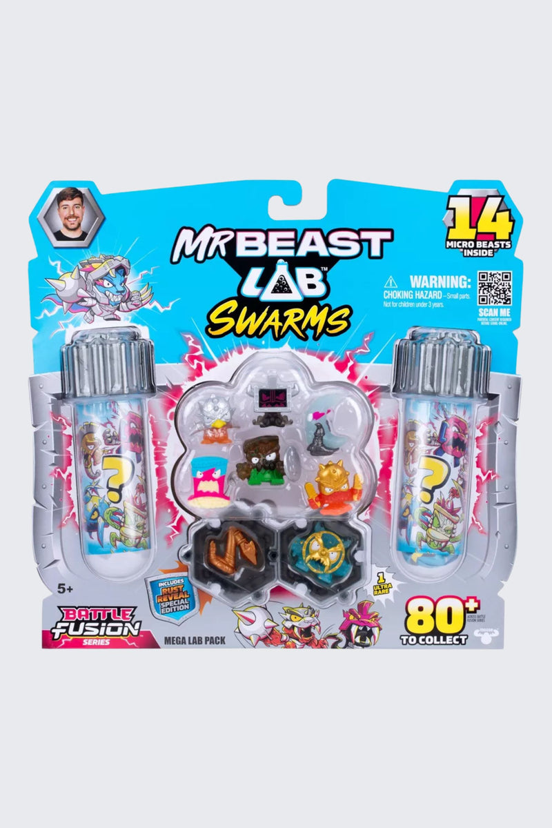 MrBeast Lab Swarms Mega Lab Pack - Battle Fusion Series, 14 Pack - Polar Shield Pack