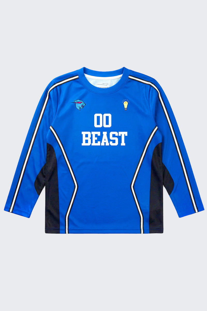 Beast Games Long Sleeve Smart Jersey - SM (6/7) / Blue
