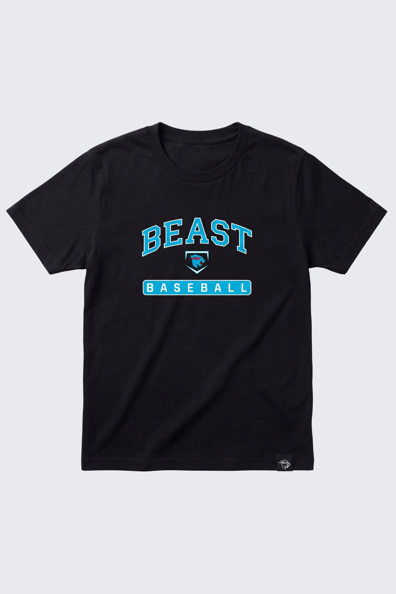 Beast Edition Baseball Tee - SM (6/7) / Black