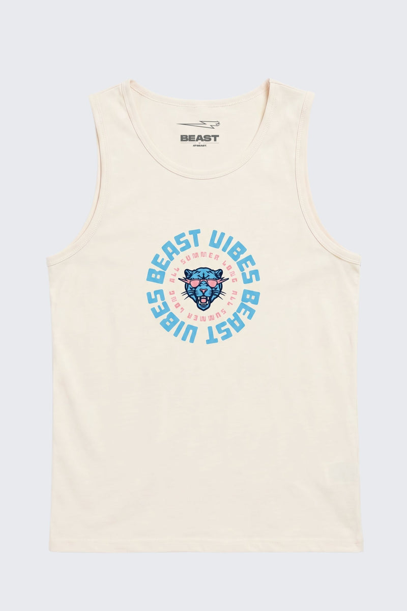 Beast Vibes Tank - Natural / SM (6/7)