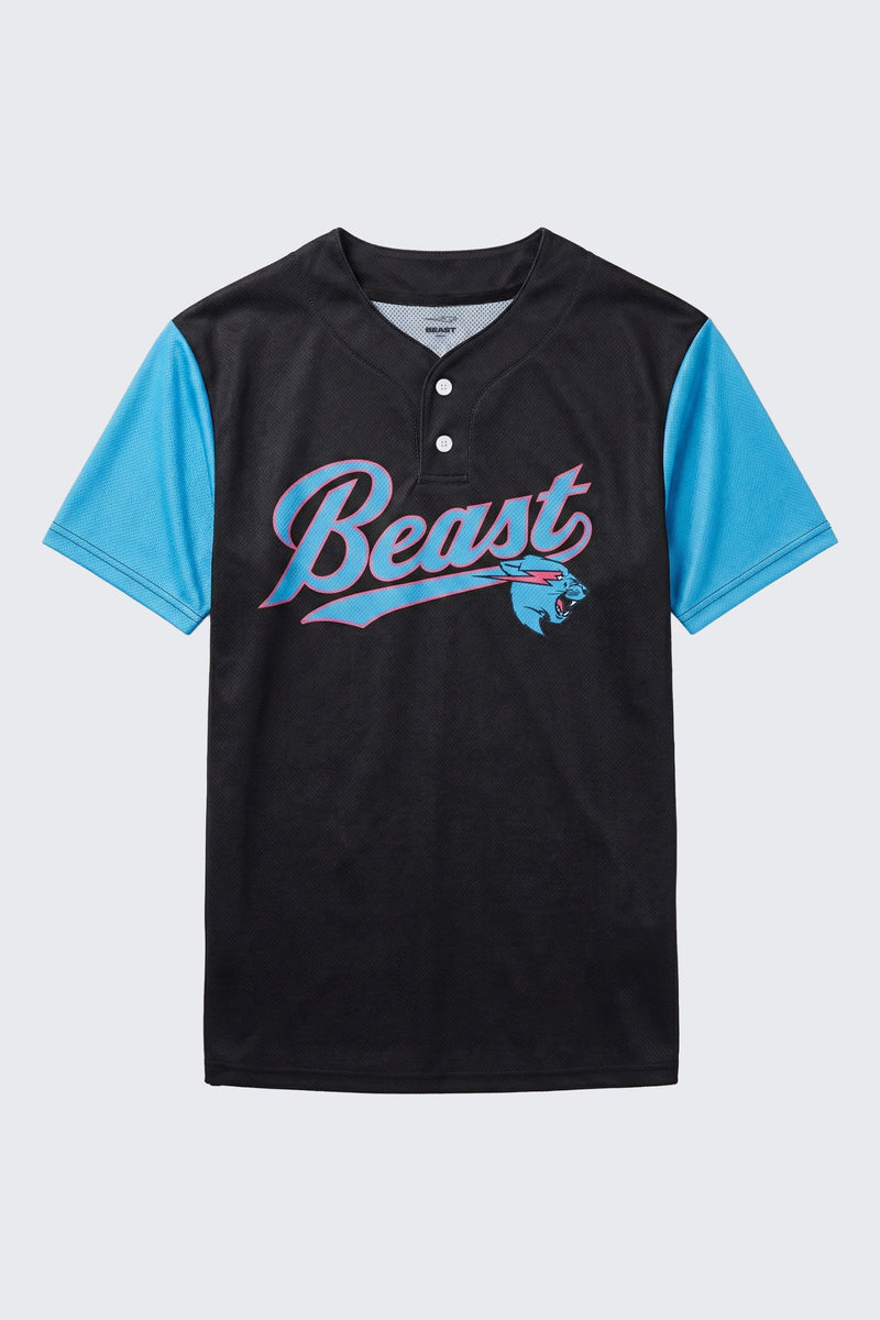 Beast Edition Baseball Practice Jersey - SM (6/7) / Black