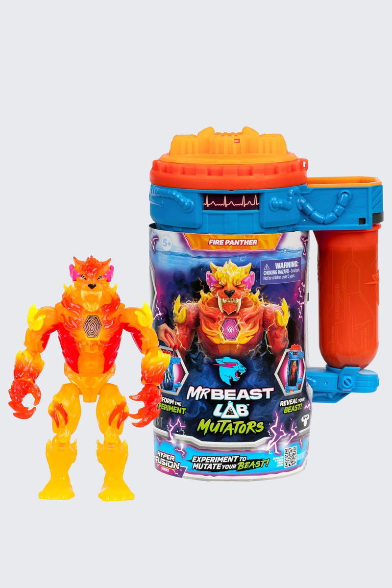 MrBeast Lab Mutators - Hyper Fusion Series - Fire Panther