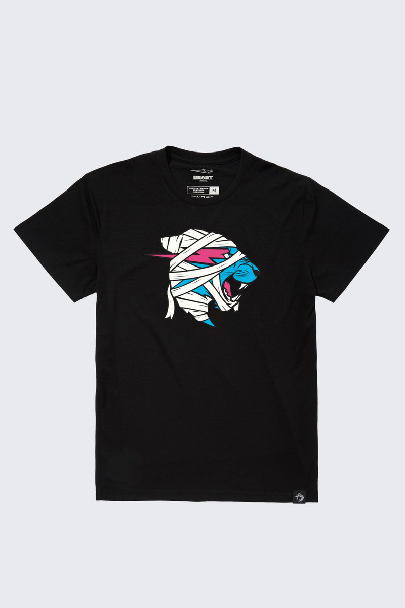 Glow in the Dark Mummy Panther Tee - Black / SM (6/7)