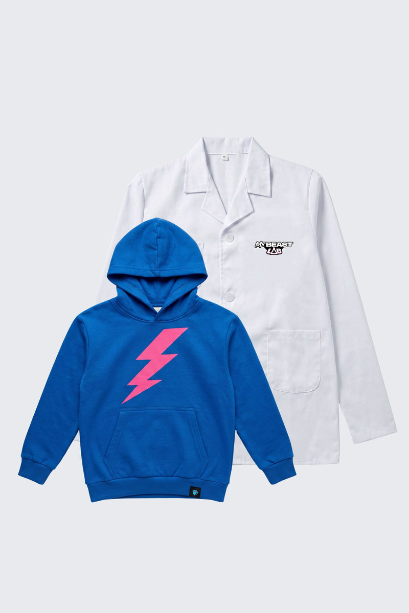 MrBeast Lab Costume - SM (6/7) MD (8/9) / SM (6/7)