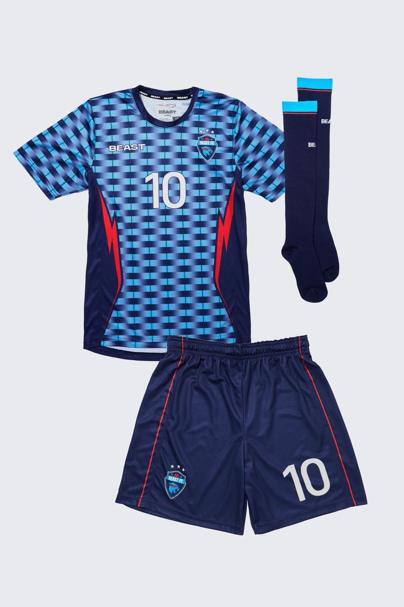 Beast Athletics Soccer Costume - SM (6/7) / SM (6/7)