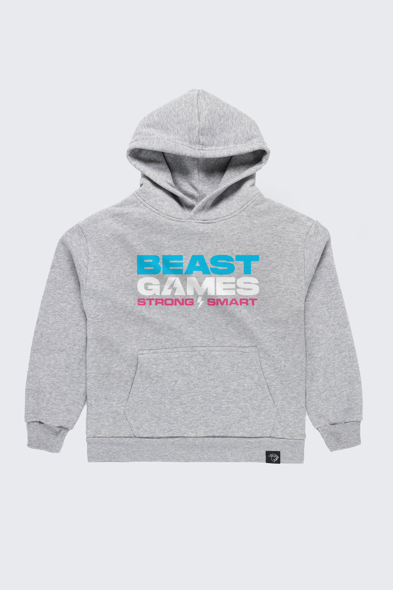 Beast Games 2 Hoodie - SM (6/7) / Heather gray