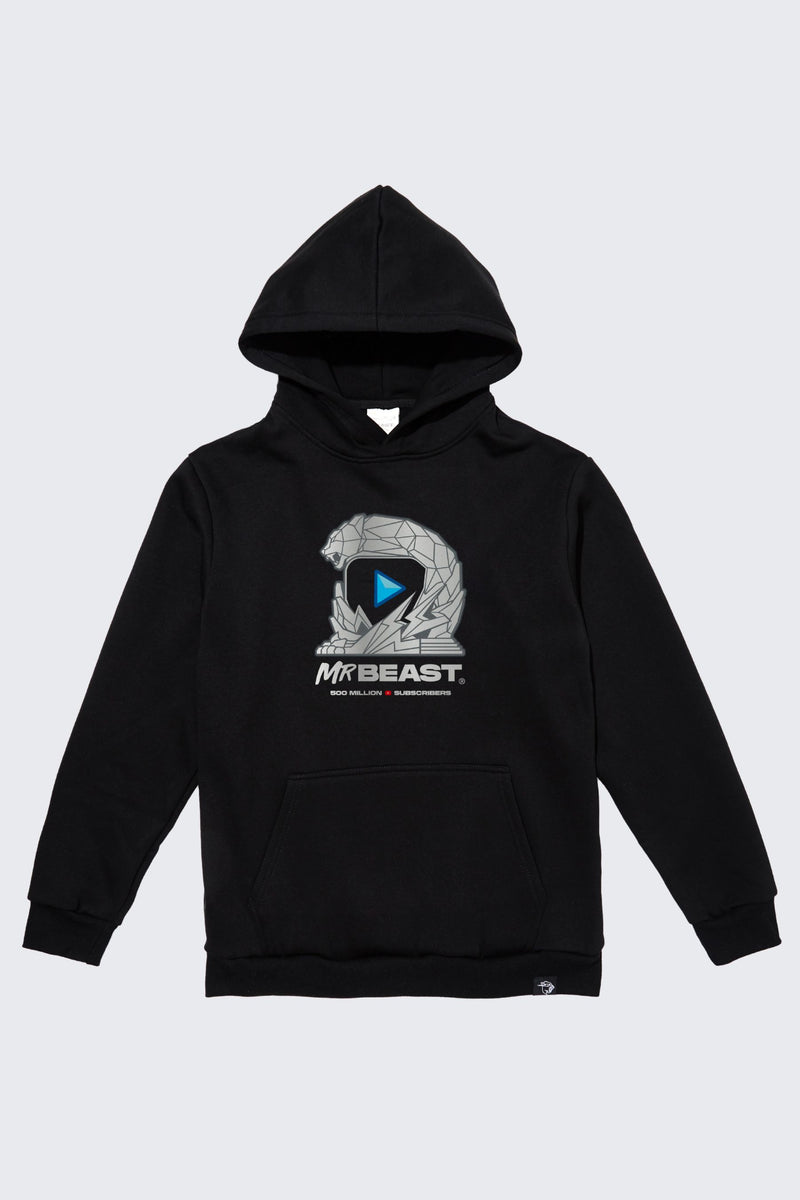 500 Million Subscribers Hoodie - Black / LG (10/11)