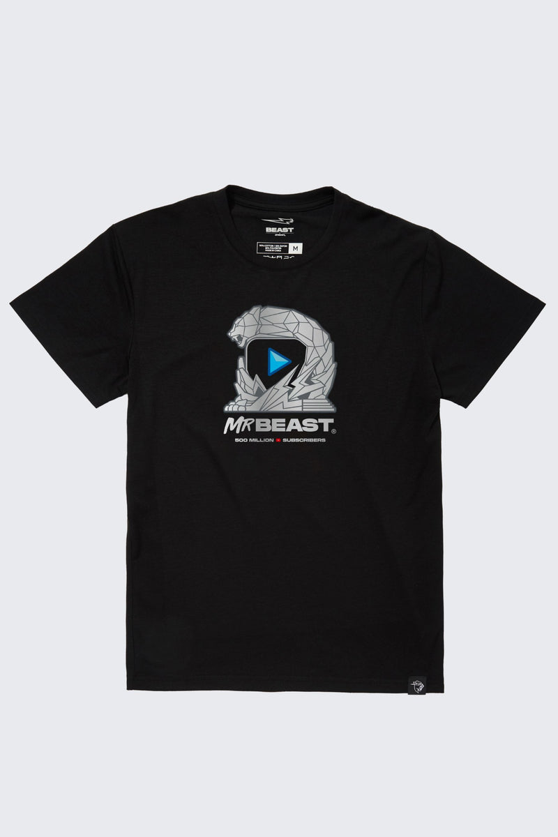 500 Million Subscribers Tee - Black / LG (10/11)