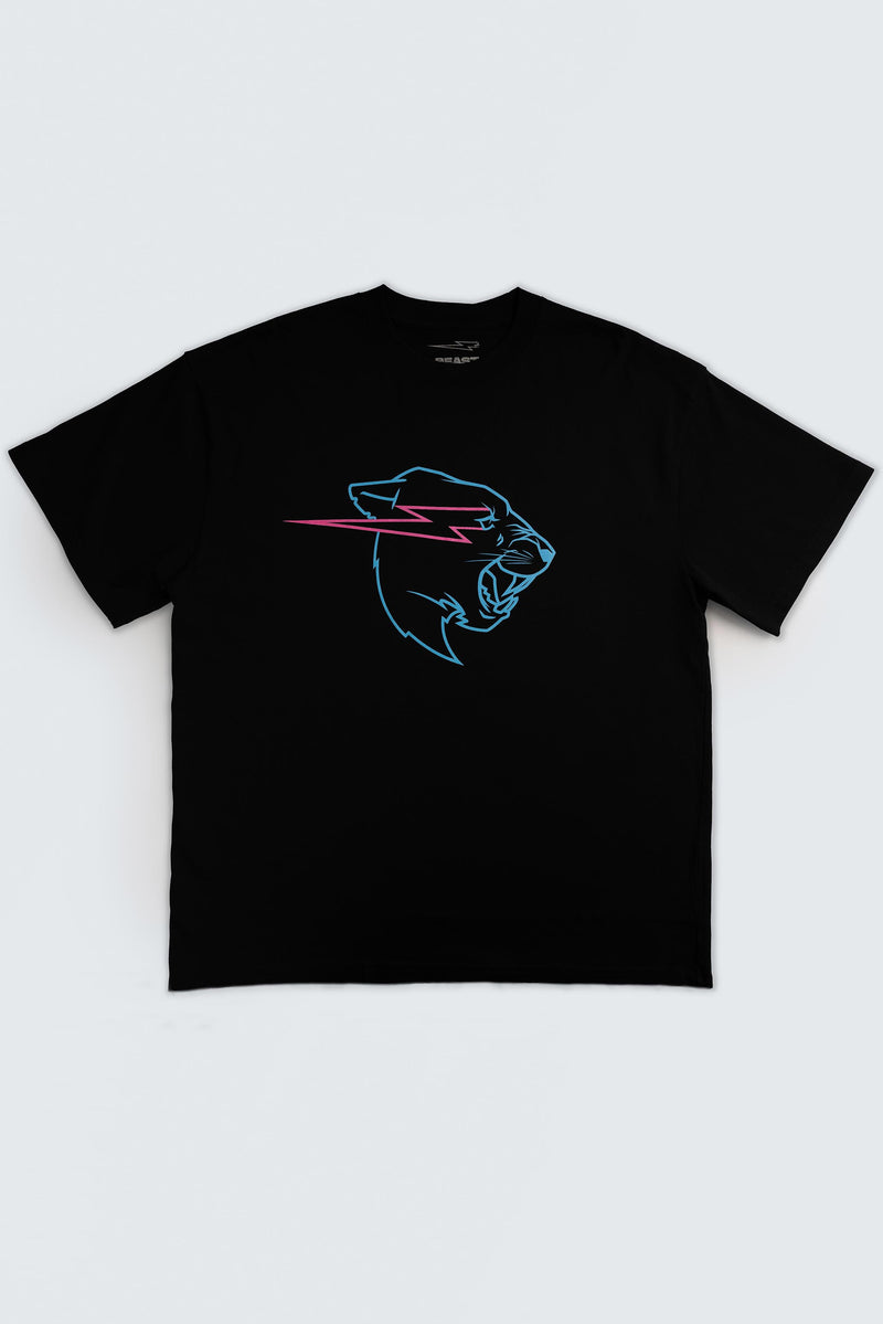 Glow In The Dark Panther Tee - Black / SM (6/7)