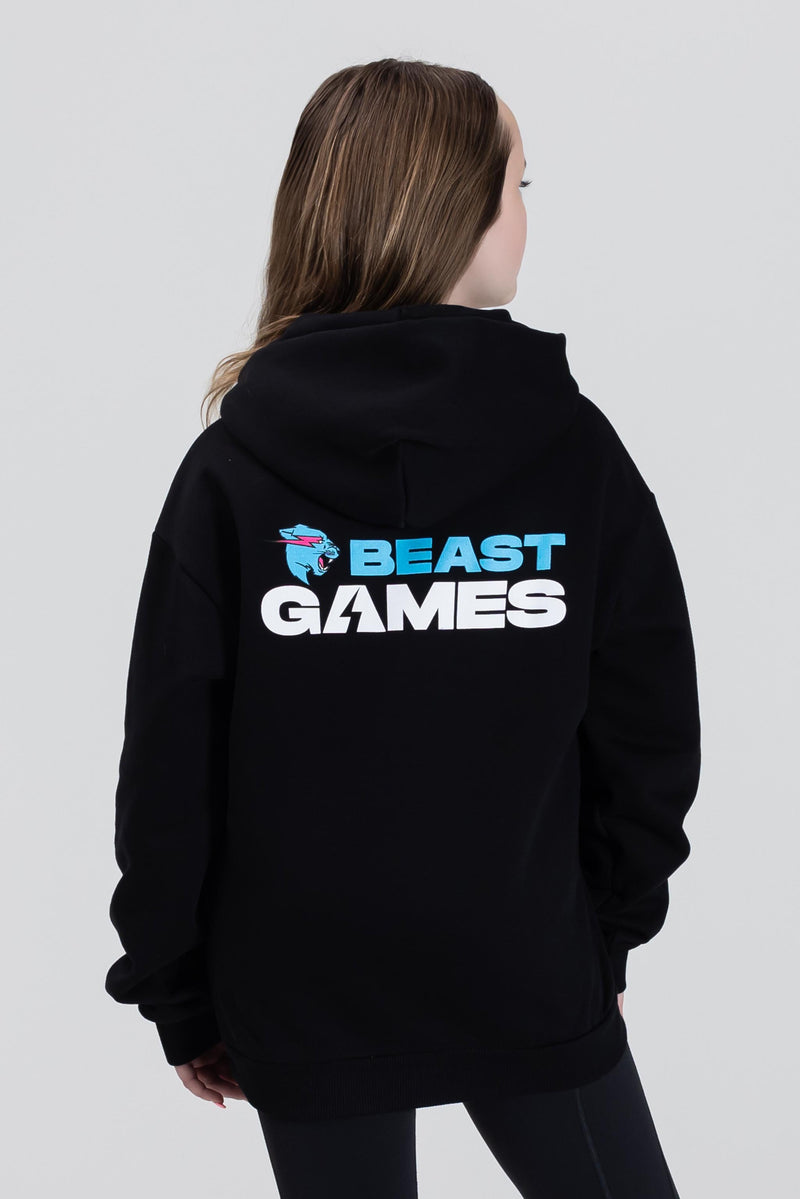 Youth Beast Games Hoodie - Black - 6Y / Black