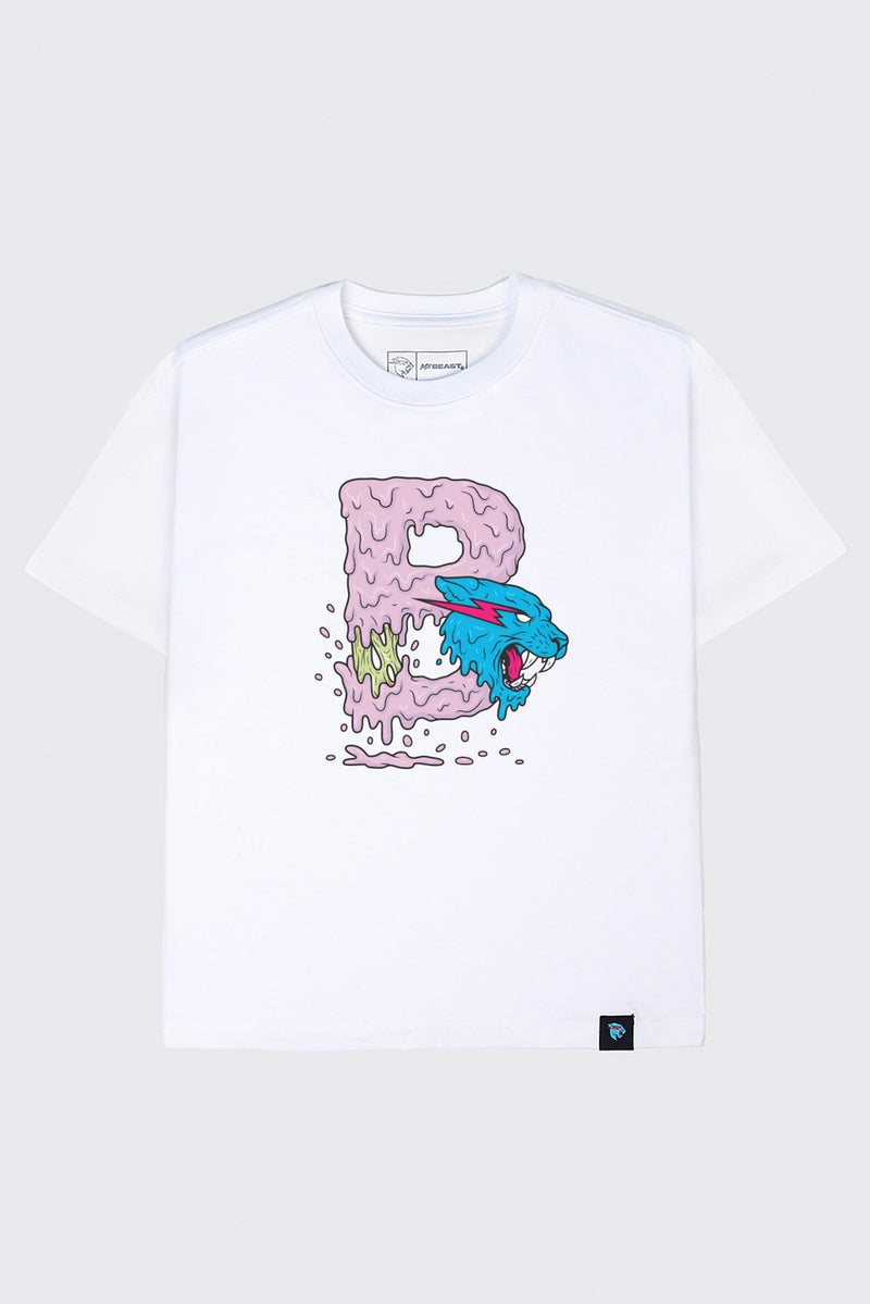 Youth Dripper Tee - White - SM (6/7) / White