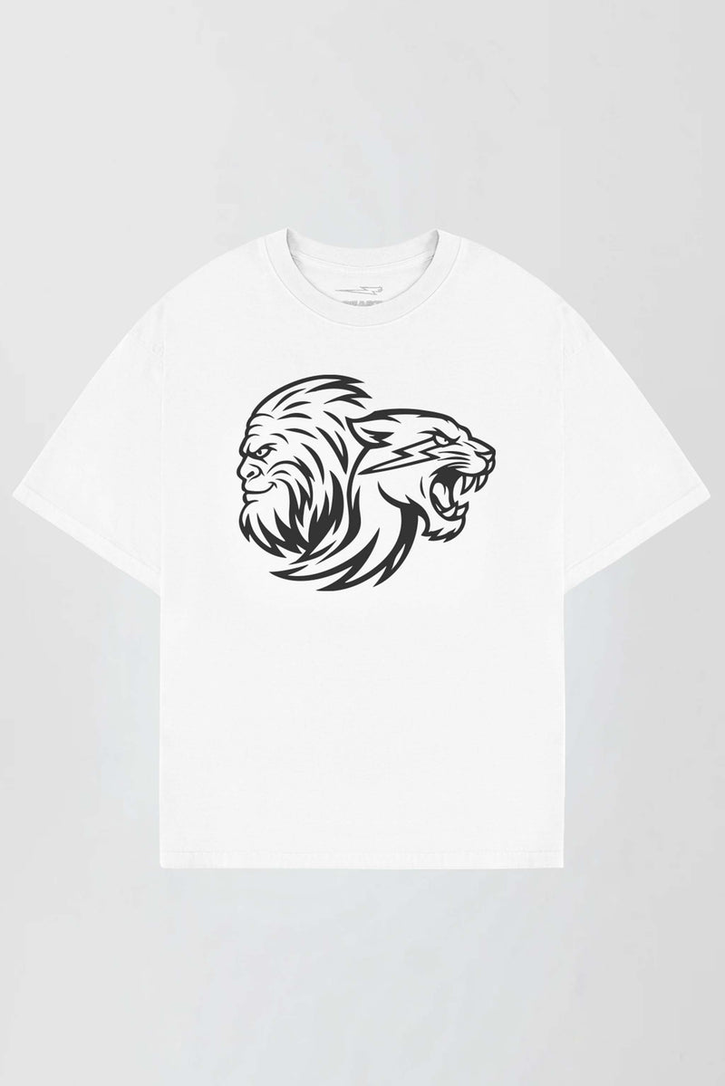 MrBeast x Jack Links Feed the Beasts Tonal Tee - White - SM (6/7) / White