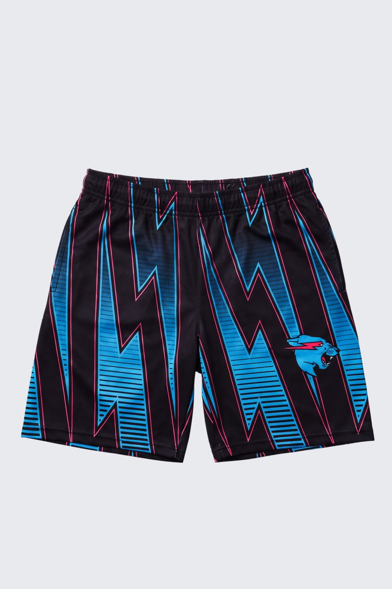 Beast Bolt Storm Shorts - Black / SM (6/7)