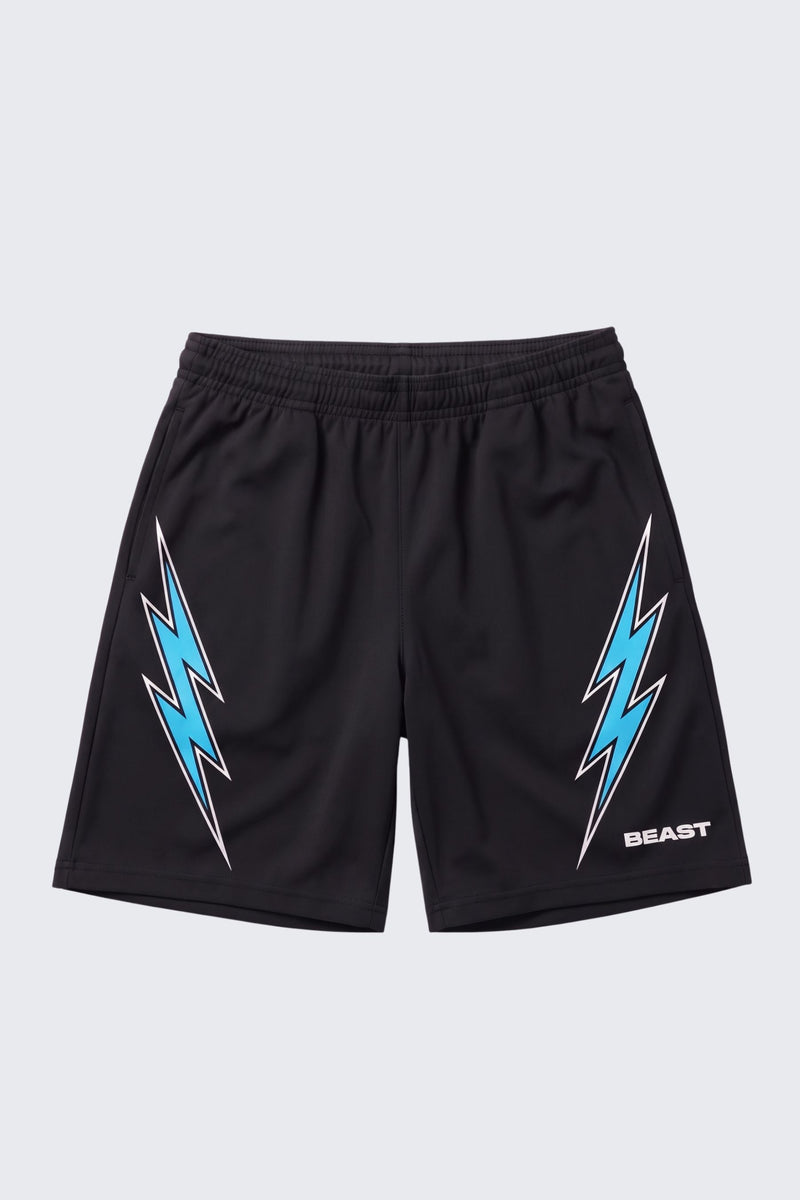 Bolt Athletic 2 in 1 Shorts - Black / SM (6/7)