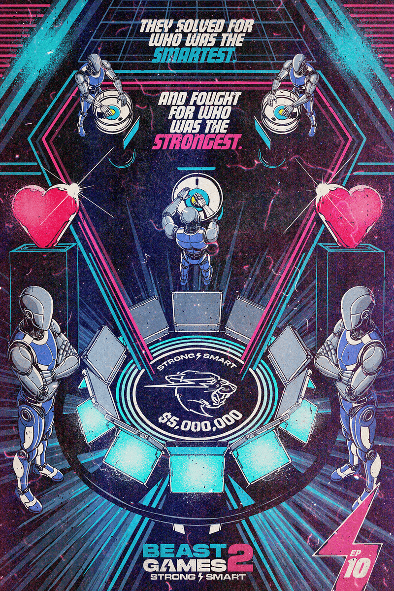 Beast Games Collectible Poster - Episode 10 - Full Color