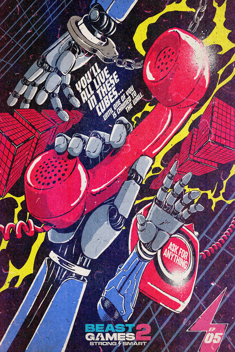 Beast Games Collectible Poster - Episode 5 - Full Color