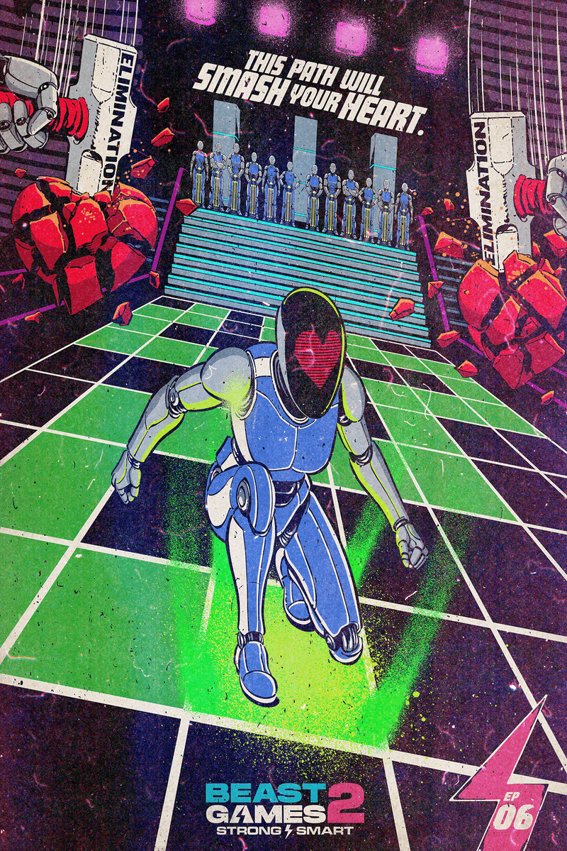 Beast Games Collectible Poster - Episode 6 - Full Color