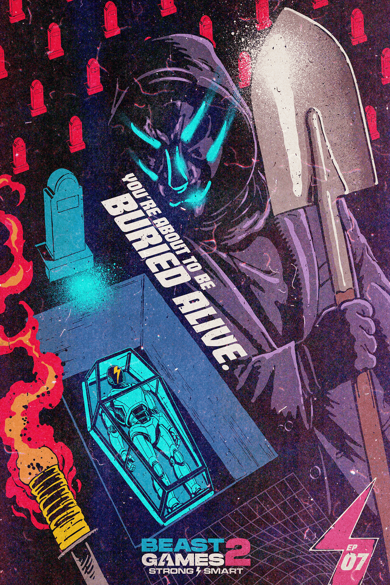 Beast Games Collectible Poster - Episode 7 - Full Color