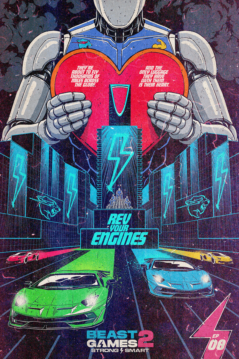 Beast Games Collectible Poster - Episode 8 - Full Color