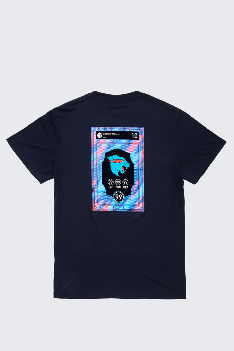 Beast FC Player Card Tee - SM (6/7) / Navy