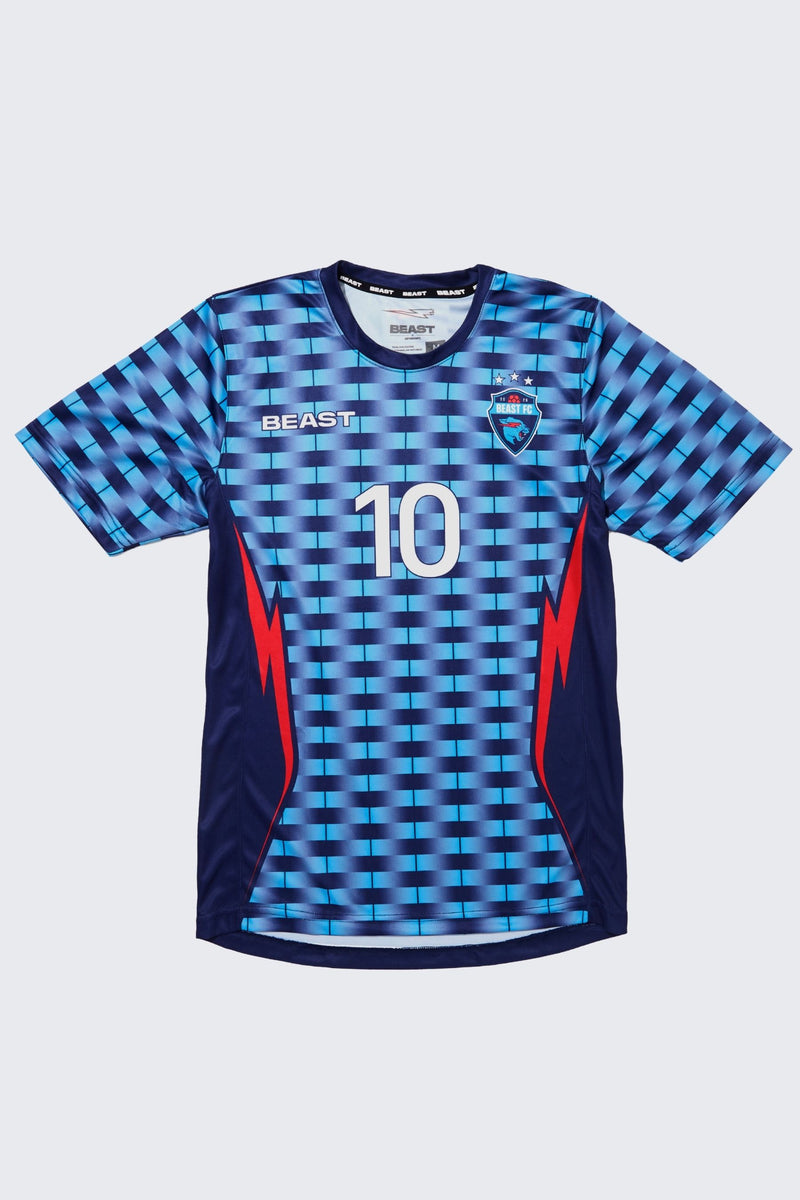 Beast FC Soccer Jersey - SM (6/7) / Blue