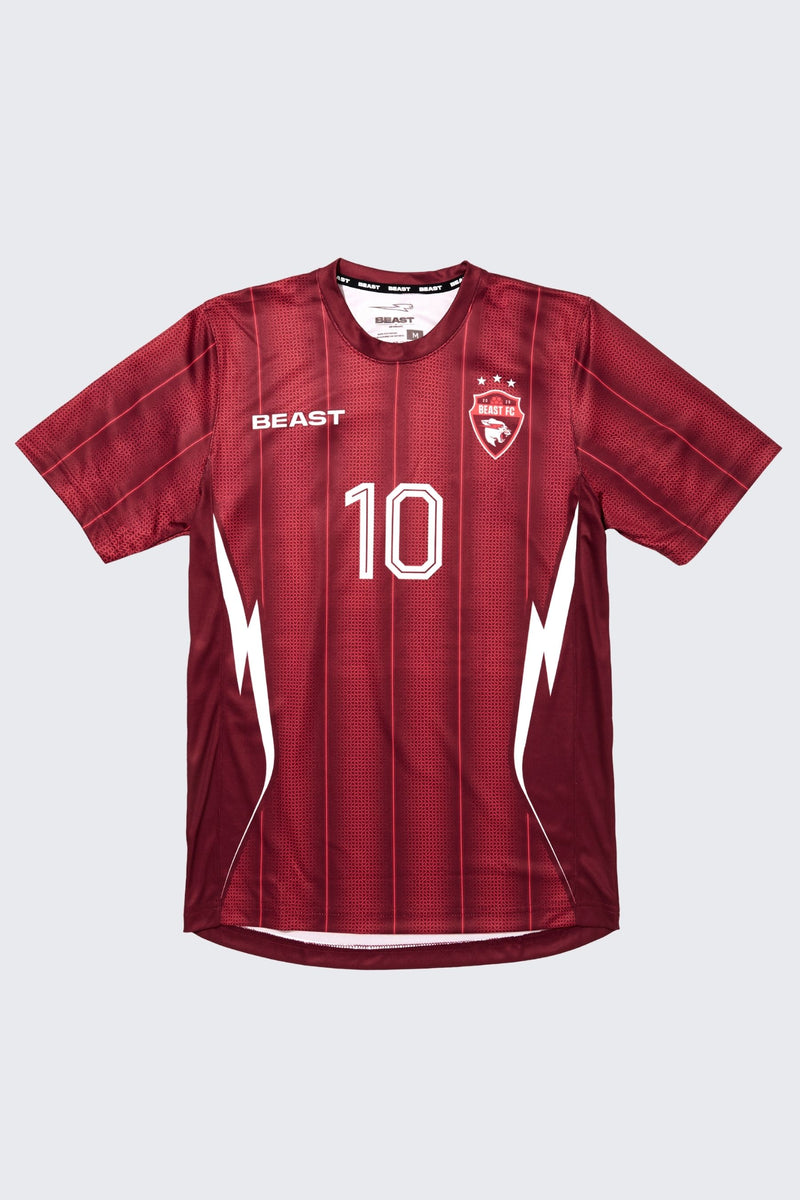 Beast FC Soccer Jersey - SM (6/7) / Red