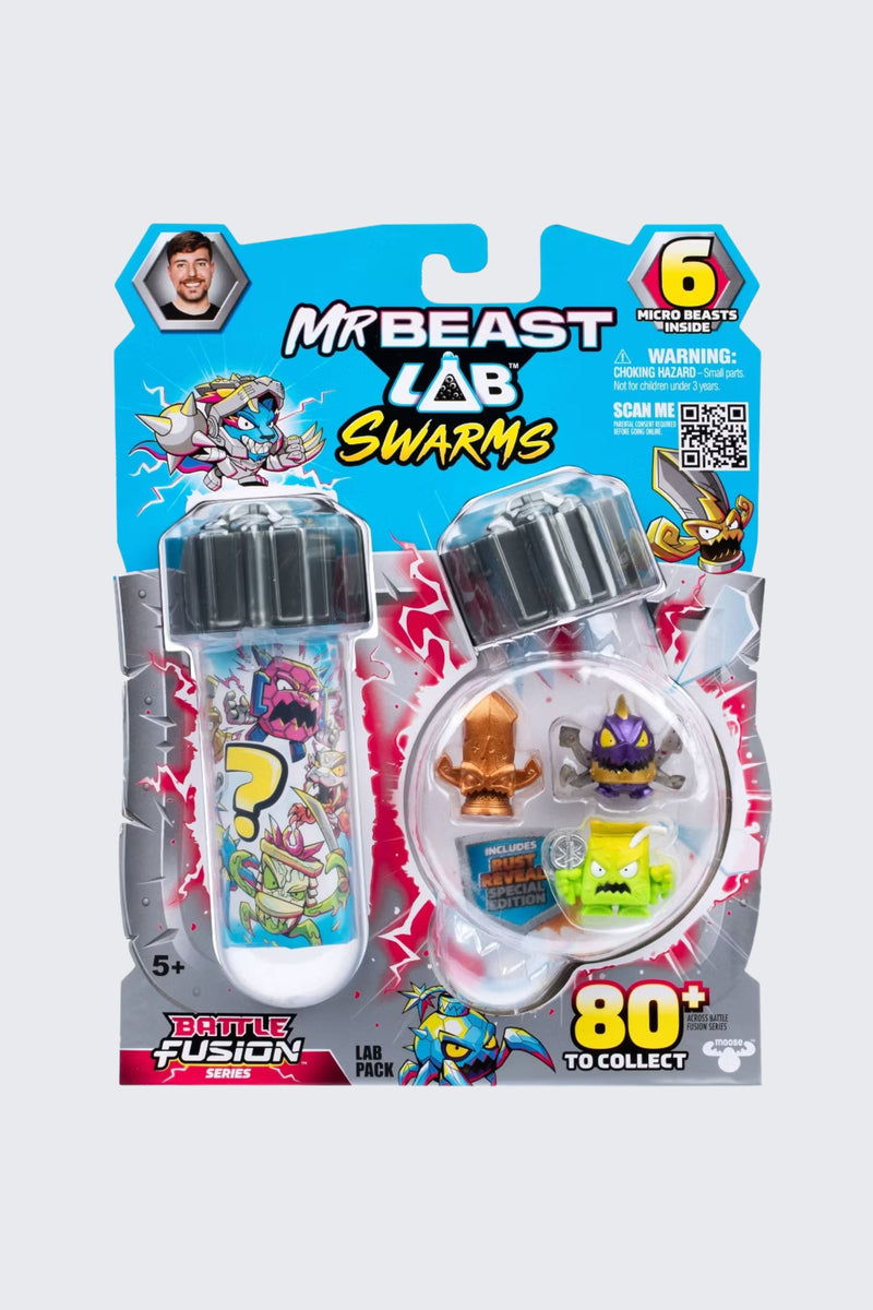 MrBeast Lab Swarms Lab Pack - Battle Fusion Series, 6 Pack
