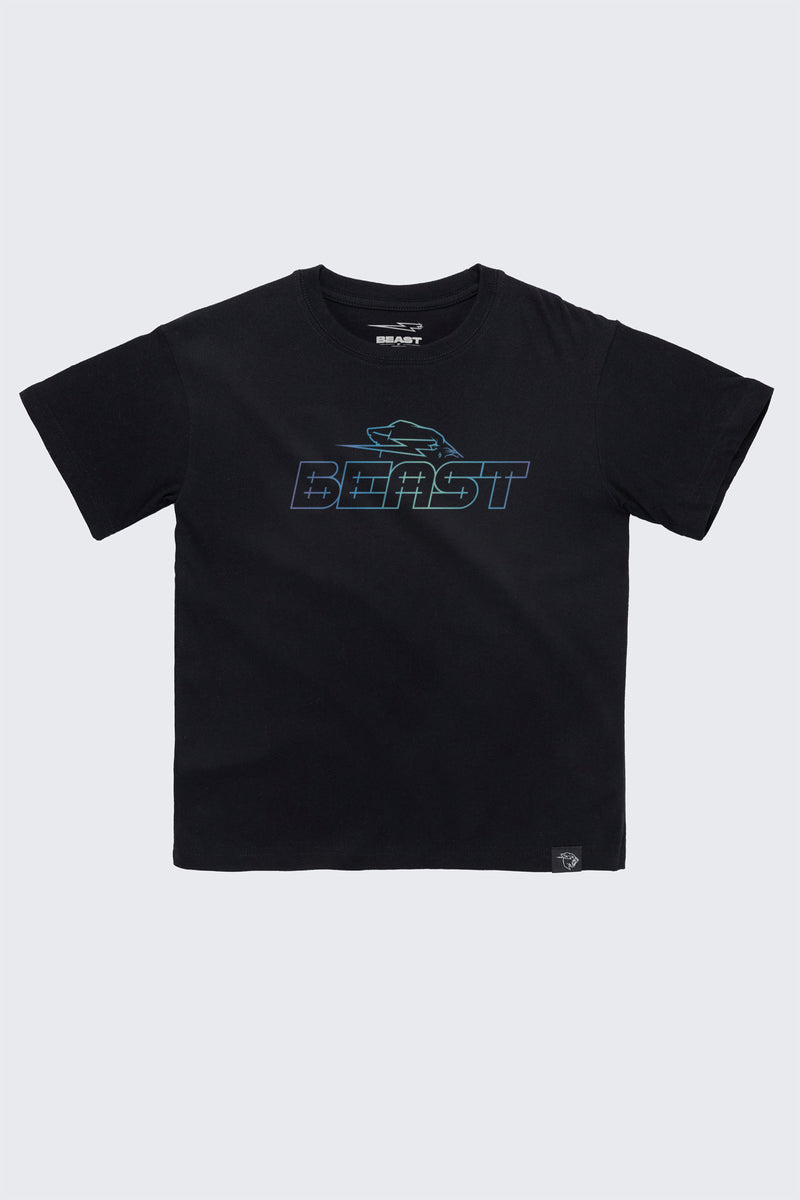 Gradient Beast Tee - MD (8/9) / Black