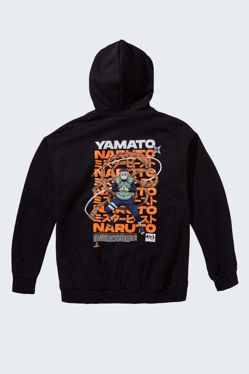 MrBeast x NARUTO Yamato Hoodie - SM (6/7) / Black