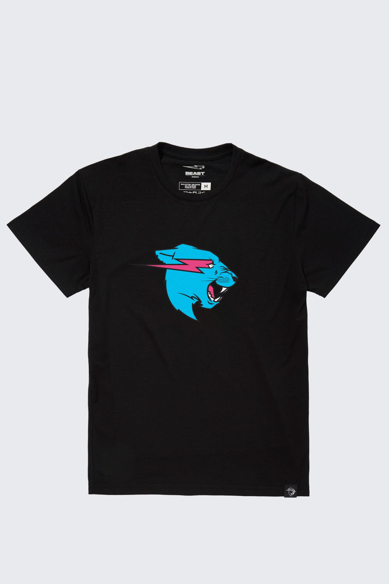 Youth Panther Tee - Black - SM (6/7) / Black